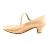 Women's Standard Dance Shoes, 6601 Premium P, Tan, Cuban Heel